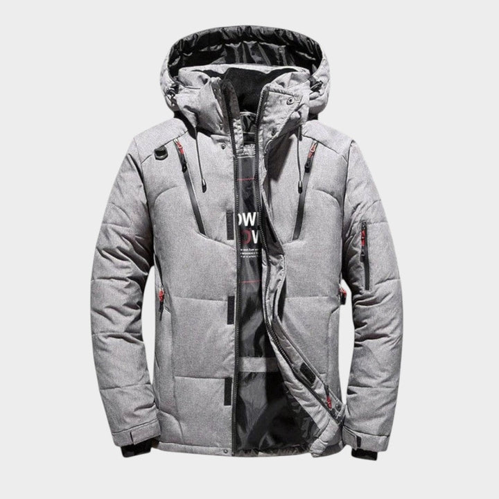 Alaxis - Piumino Con Cappuccio e Tasche Con Cerniera