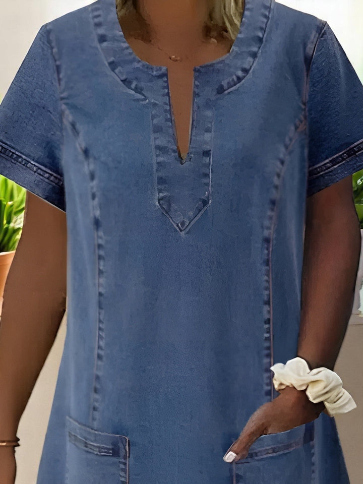 Gilja - Abito In Morbido Denim