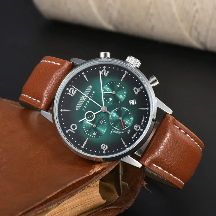 Endrit - Timer Classico Con Cinturino In Pelle