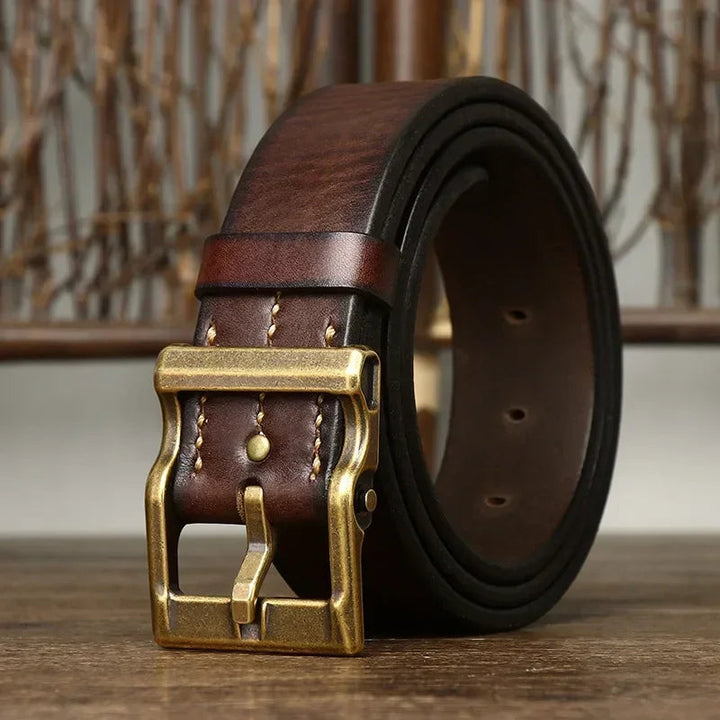 Jiri - Cintura In Pelle e Ottone