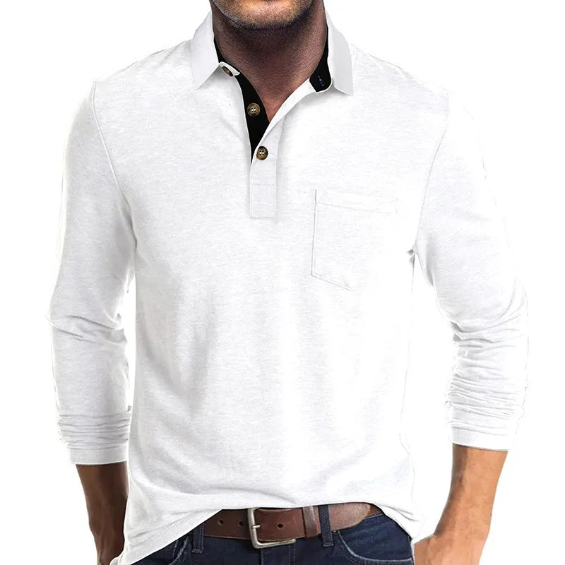 Romualdas - Camicia Elegante a Maniche Lunghe