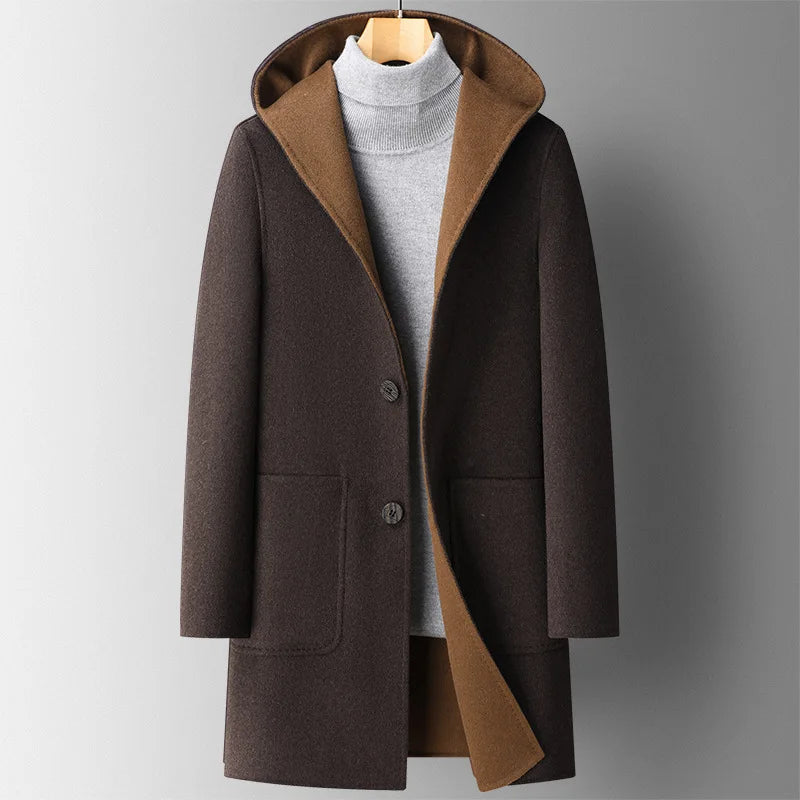 Teagan - Cappotto Di Lana Con Cappuccio