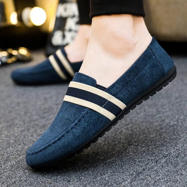 Hanno - Mocassini Casual a Righe