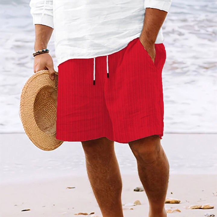 Arnaldo - Pantaloncini Casual Larghi Con Elastico