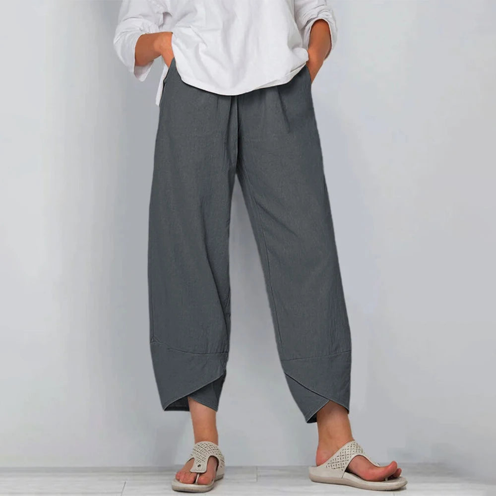 Matylda - Pantaloni a Gamba Larga