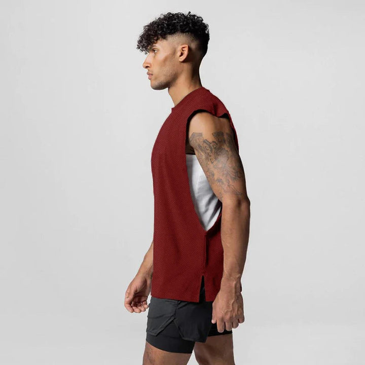 Julius – Gilet Girocollo Con Laterale Aperto