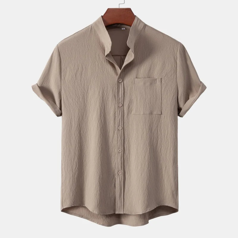 Madsen - Camicia Casual a Maniche Corte