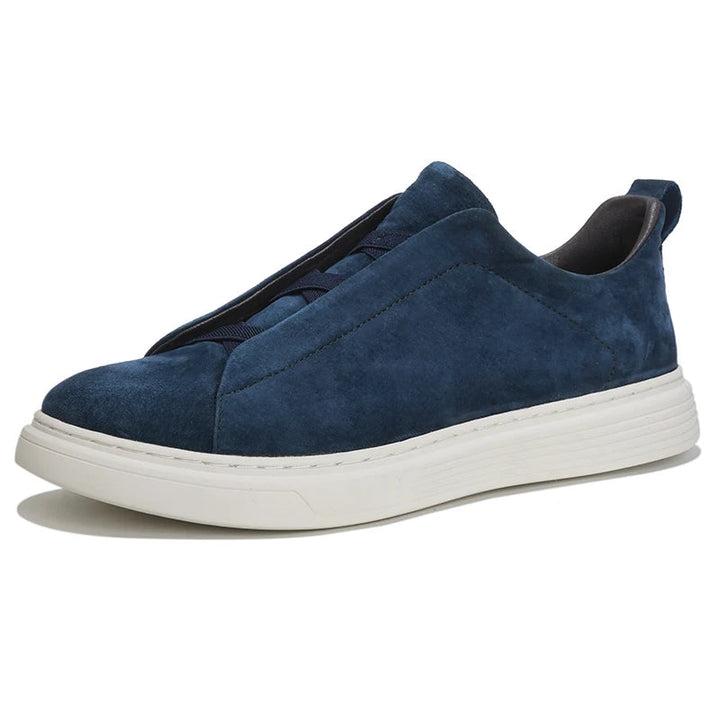 Derek - Elegante Scarpa Da Ginnastica In Pelle Scamosciata