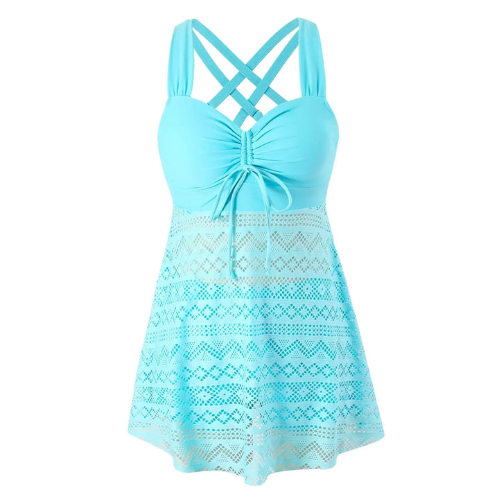 Loriane - Costume Da Bagno Con Scollo All'americana In Pizzo Premium