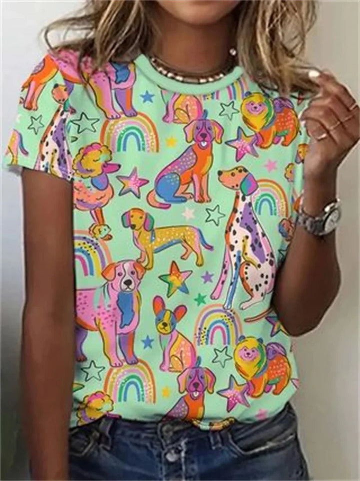 Elsy - Camicia Elegante con Stampa Animalier