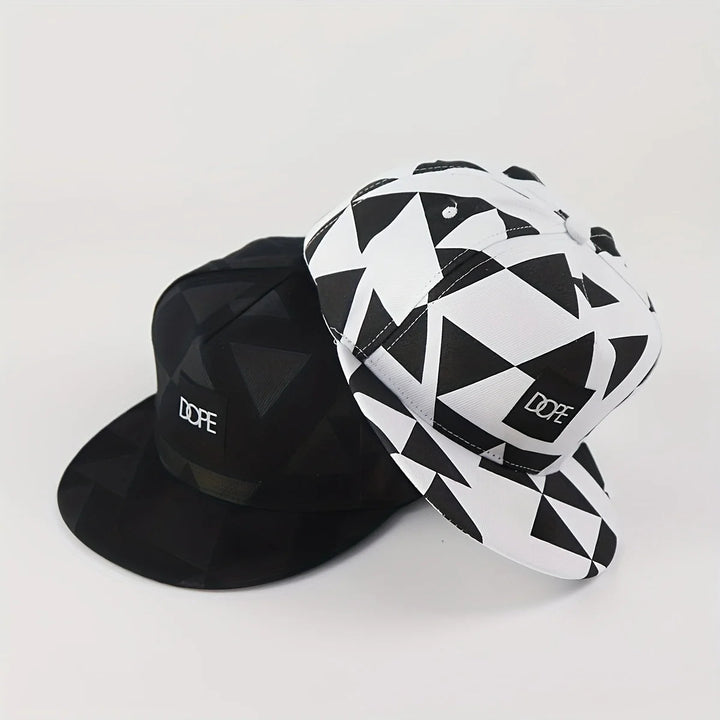 Prakop - Cappellino Snapback Con Effetto Sbiadito E Statico