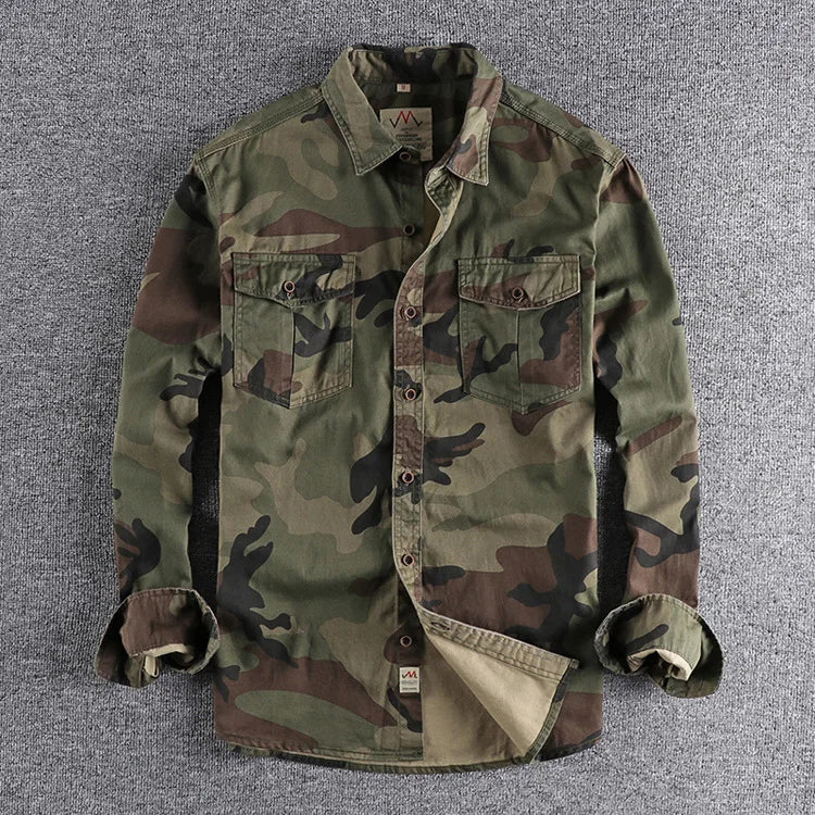 Firat - Camicia a Maniche Lunghe Con Bottoni