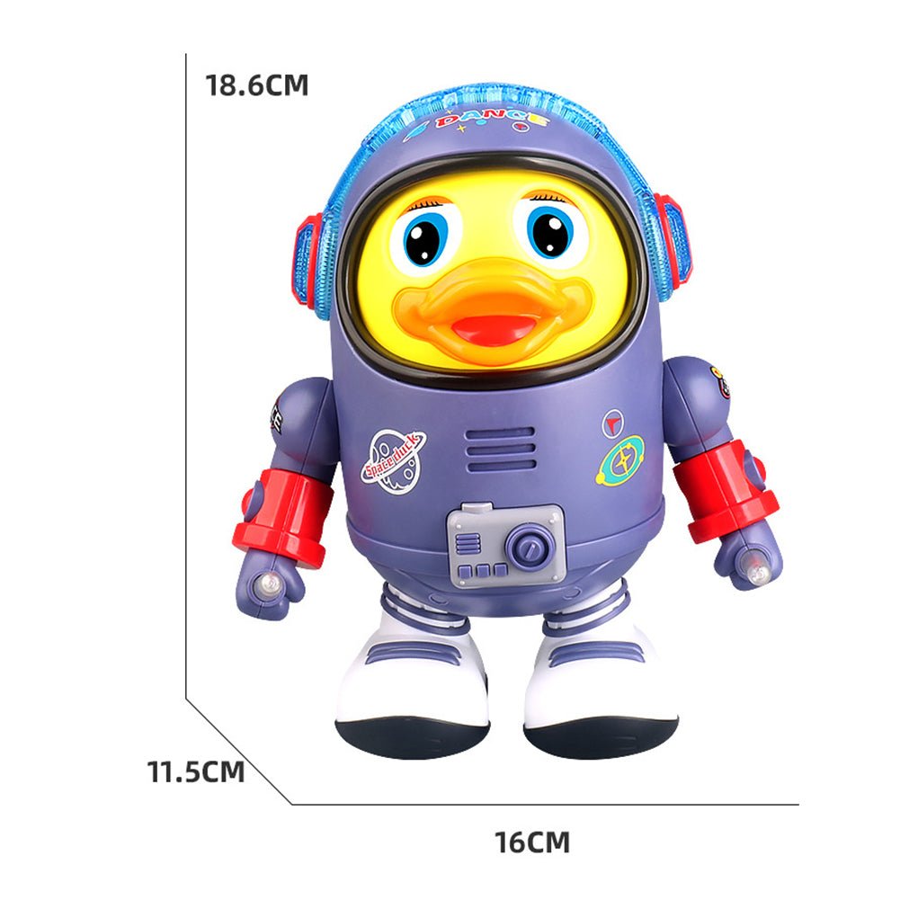 SpaceGroove - Divertente Giocattolo Astronauta con LED e Musica