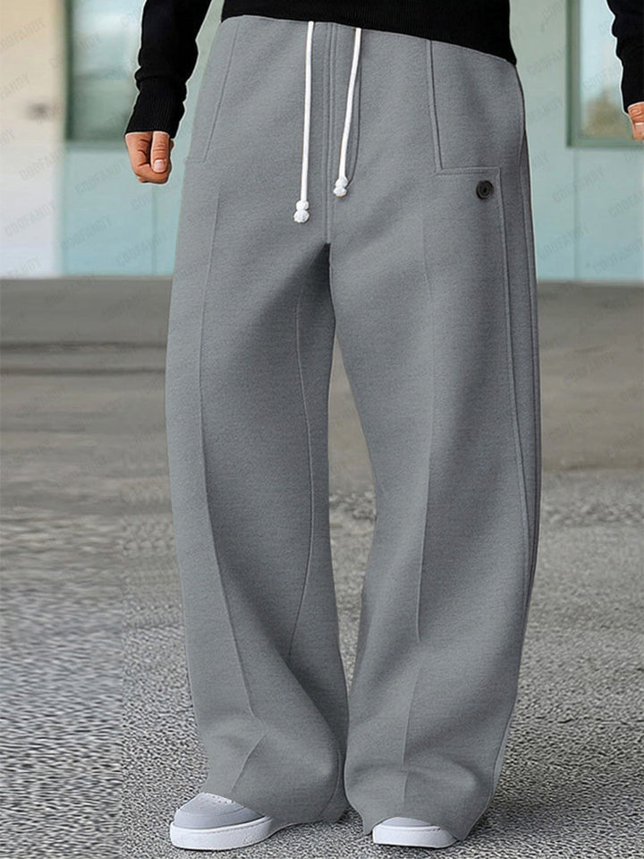 Karelis - Pantaloni Sportivi Comodi a Gamba Larga