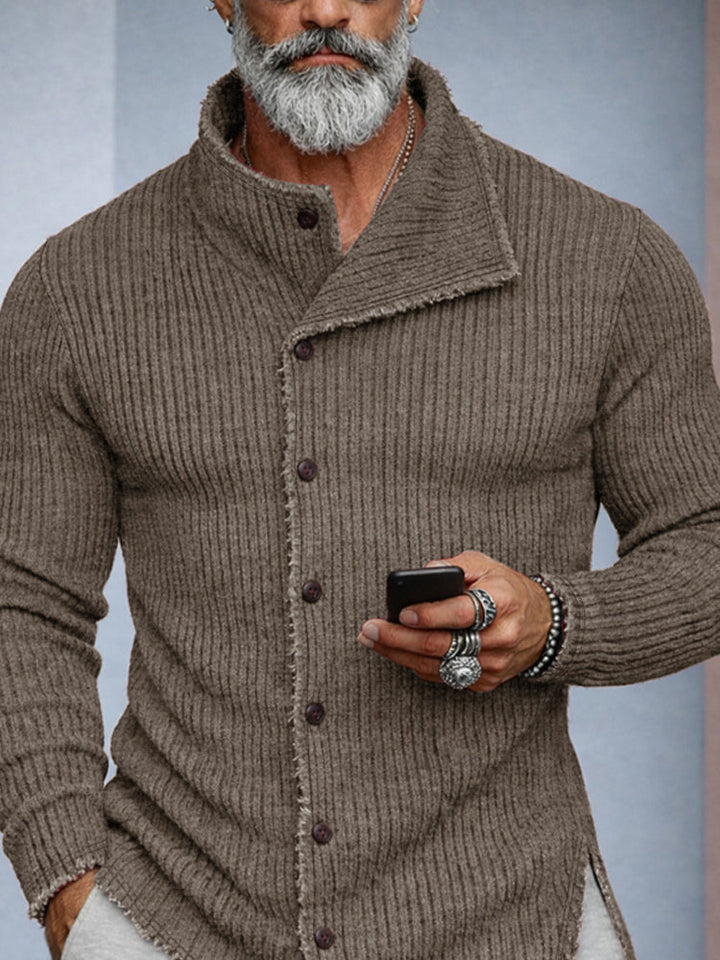 Espen - Top Asimmetrico Con Scollo Alto