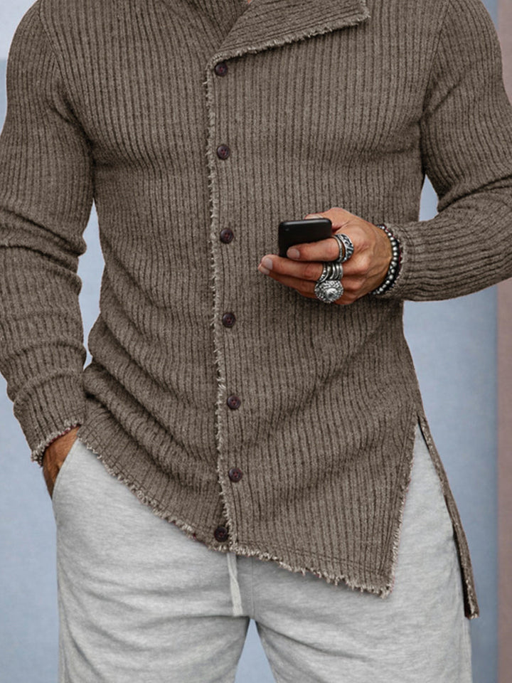 Espen - Top Asimmetrico Con Scollo Alto