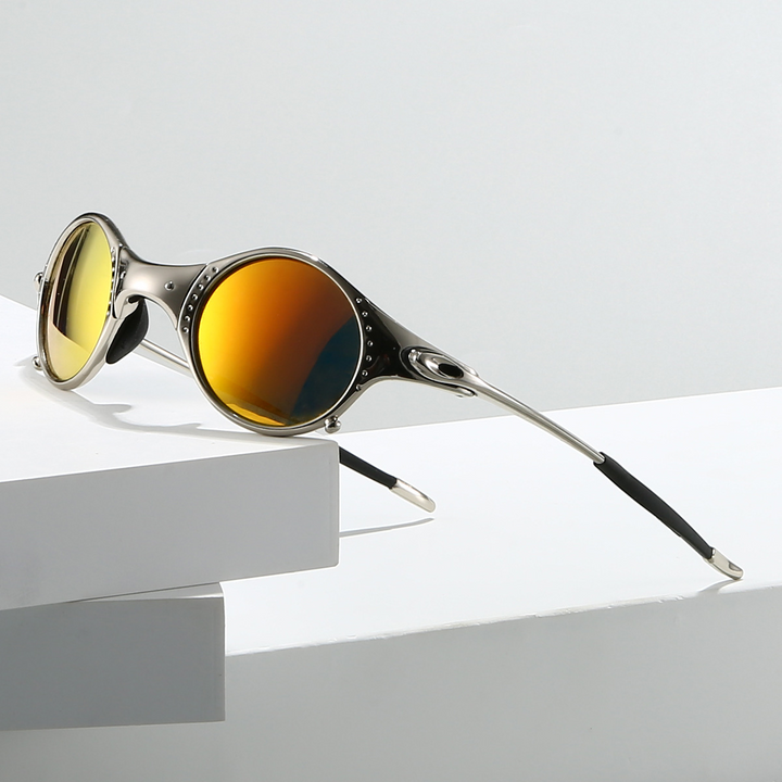 AeroShine - Occhiali Da Sole Con Lenti Rotonde