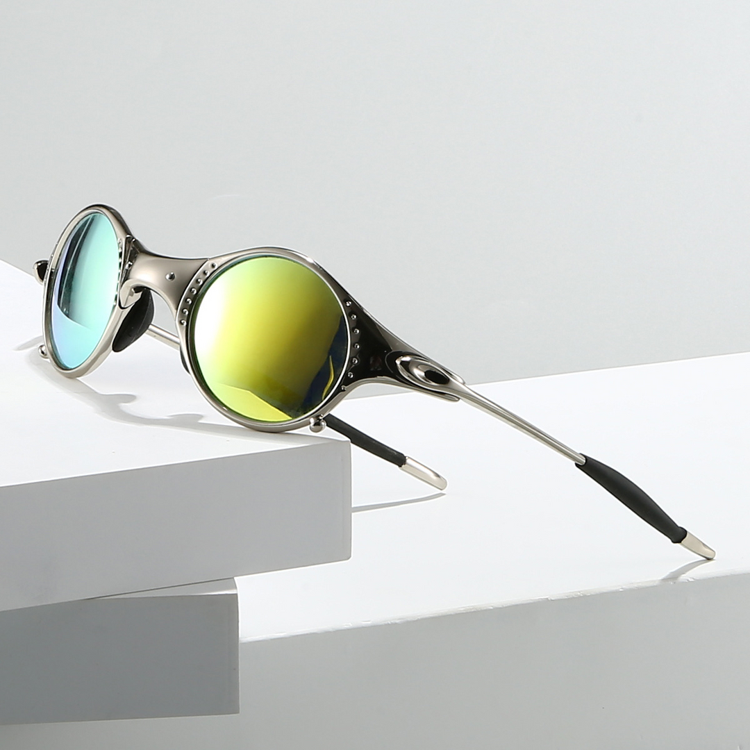 AeroShine - Occhiali Da Sole Con Lenti Rotonde