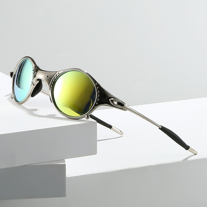 AeroShine - Occhiali Da Sole Con Lenti Rotonde