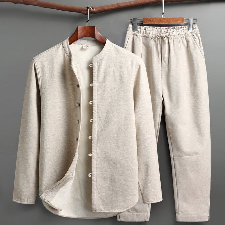 Vayen - Set di due Pezzi con Uniforme Foderata in Pile
