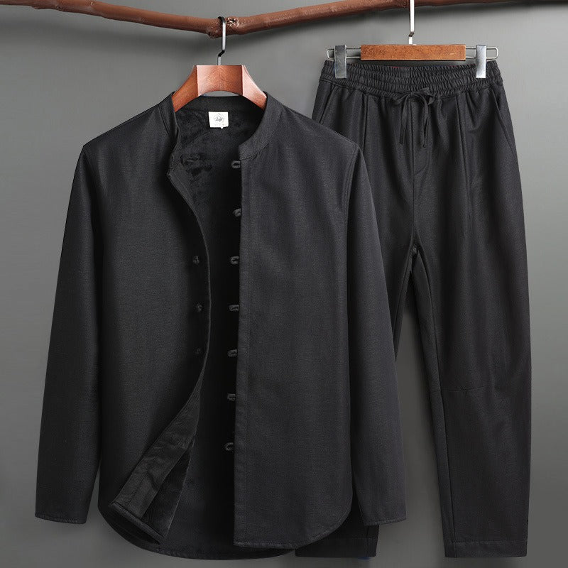 Vayen - Set di due Pezzi con Uniforme Foderata in Pile
