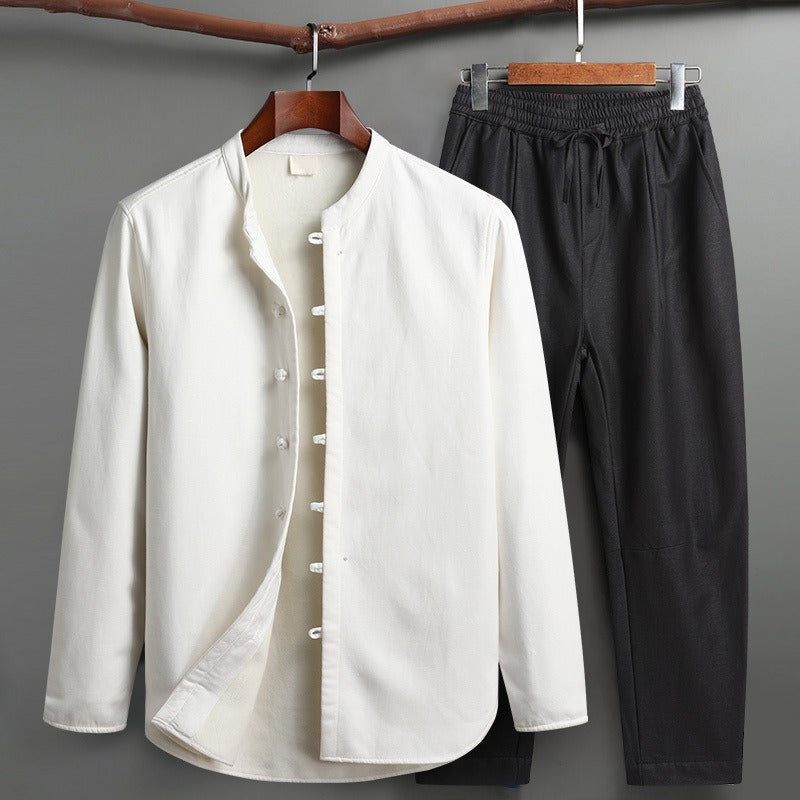 Vayen - Set di due Pezzi con Uniforme Foderata in Pile