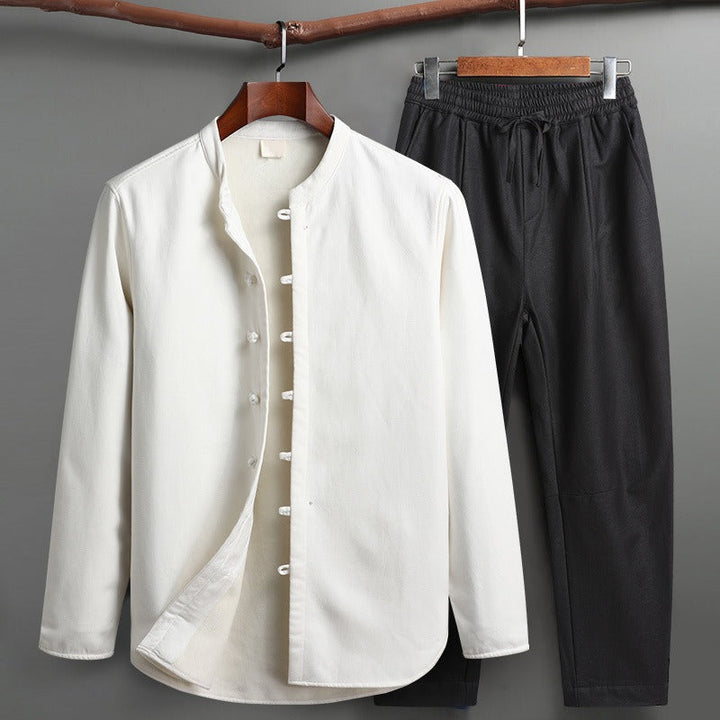 Vayen - Set di due Pezzi con Uniforme Foderata in Pile