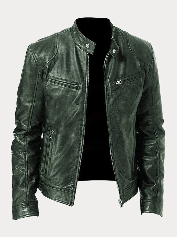 Chiron - Giacca Casual in Pelle
