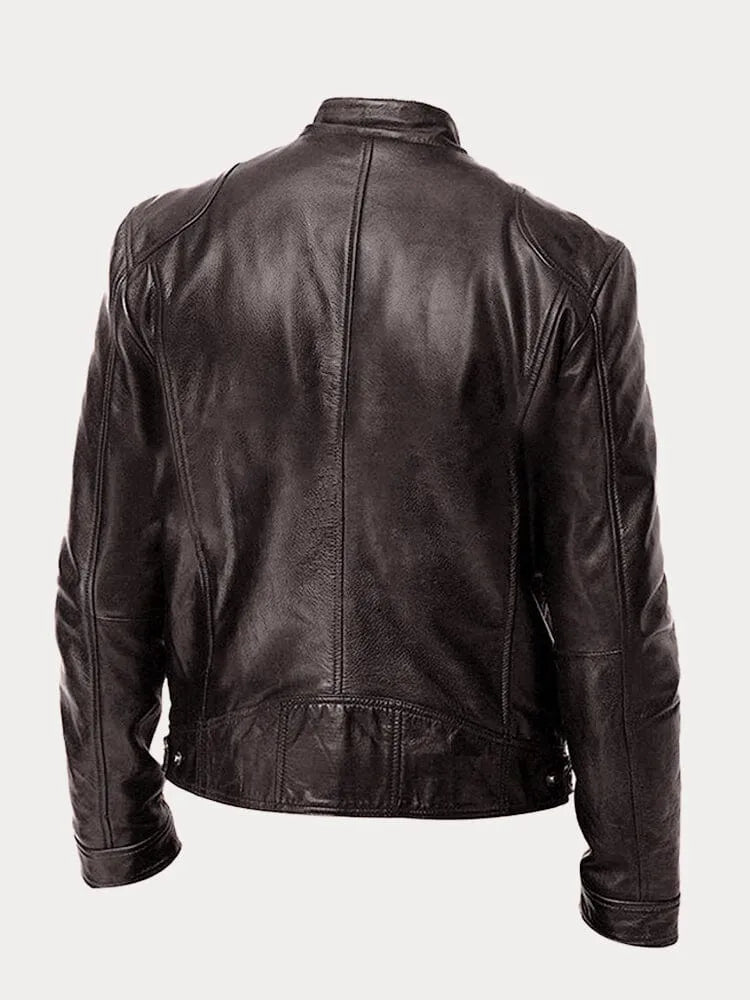 Chiron - Giacca Casual in Pelle