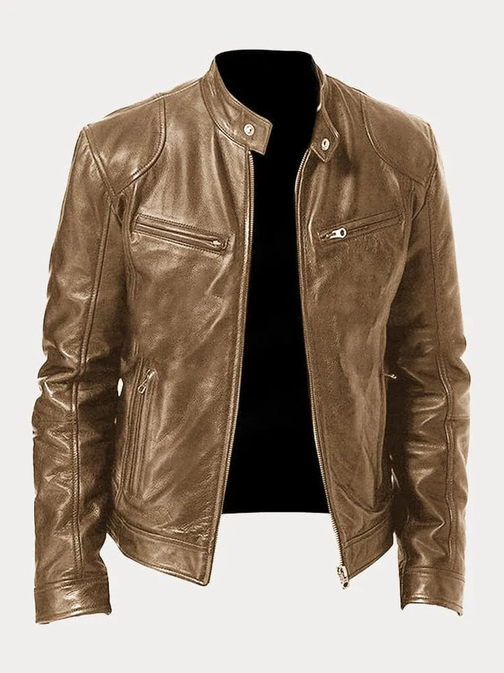 Chiron - Giacca Casual in Pelle
