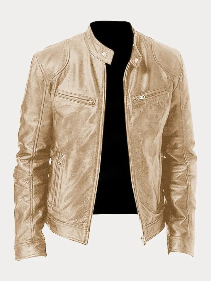Chiron - Giacca Casual in Pelle
