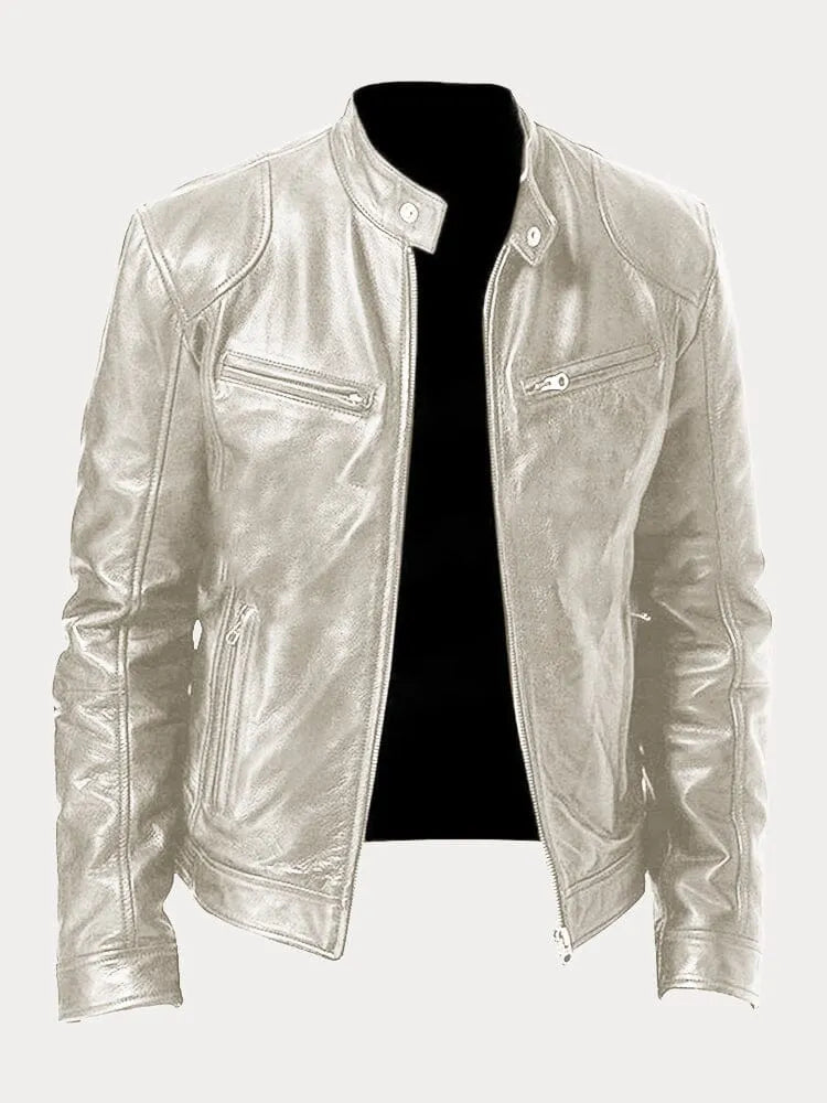 Chiron - Giacca Casual in Pelle