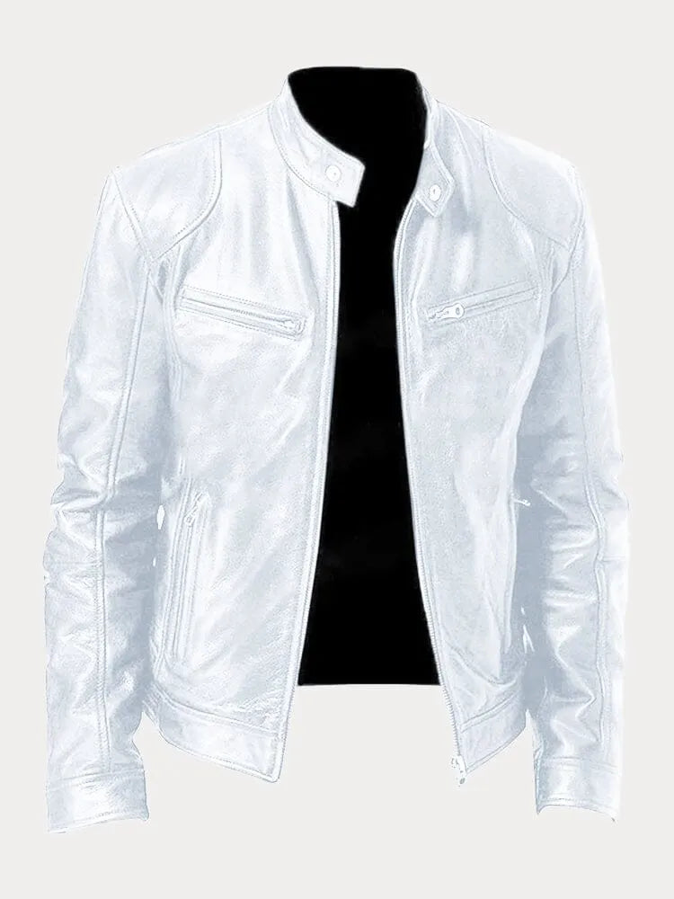 Chiron - Giacca Casual in Pelle
