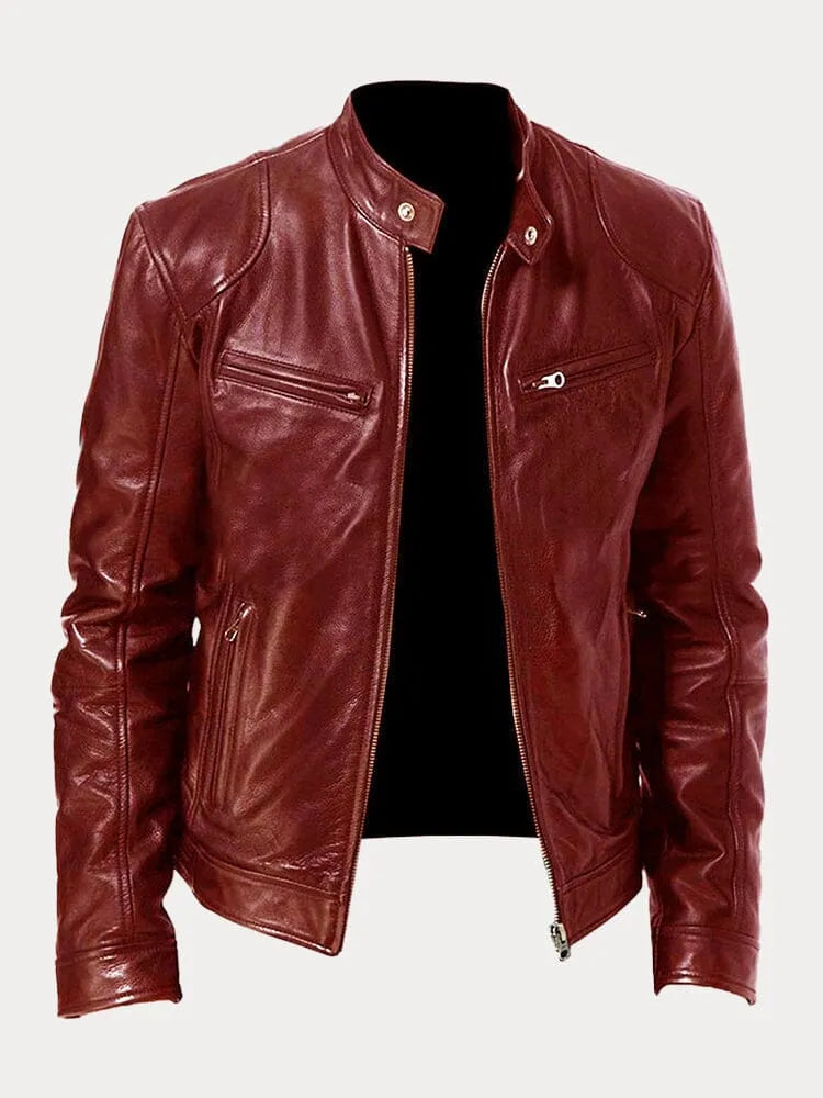 Chiron - Giacca Casual in Pelle