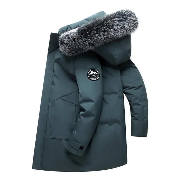 Eyal - Elegante Parka Bouclier a Maniche Lunghe