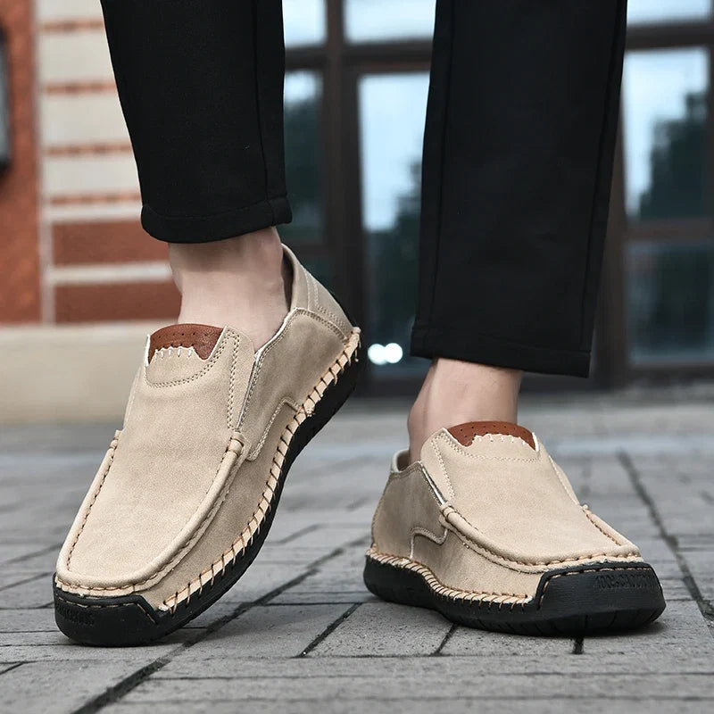 Altiyan - Scarpe Slip on Con Inserti a Contrasto
