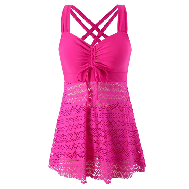 Loriane - Costume Da Bagno Con Scollo All'americana In Pizzo Premium
