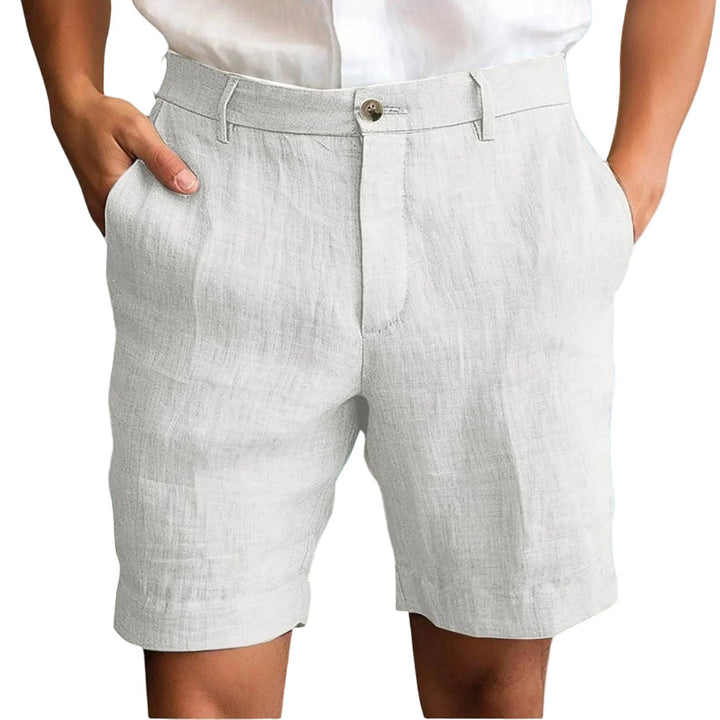 Fotis - Eleganti Pantaloncini in Lino