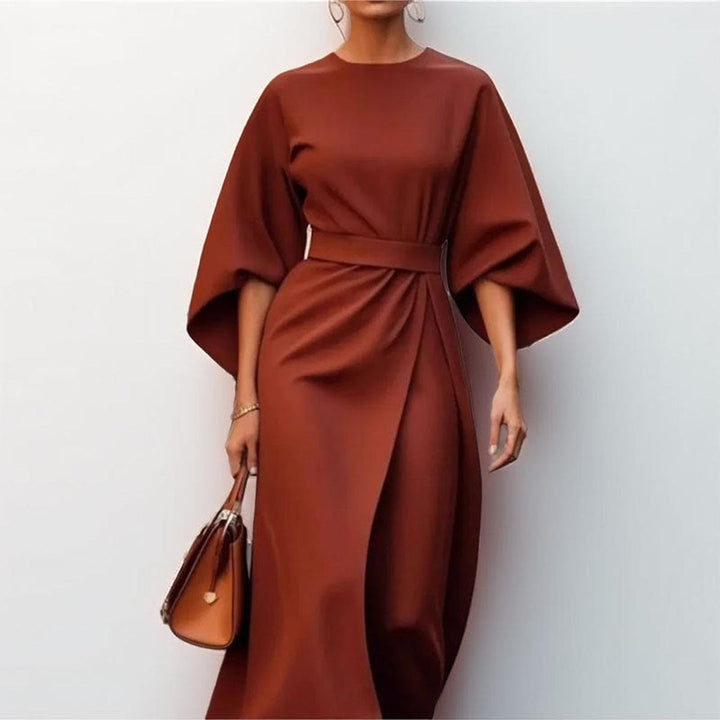 Minoli - Abito lungo Con Maniche a Kimono