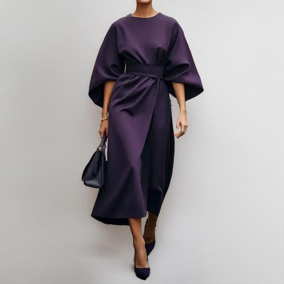 Minoli - Abito lungo Con Maniche a Kimono