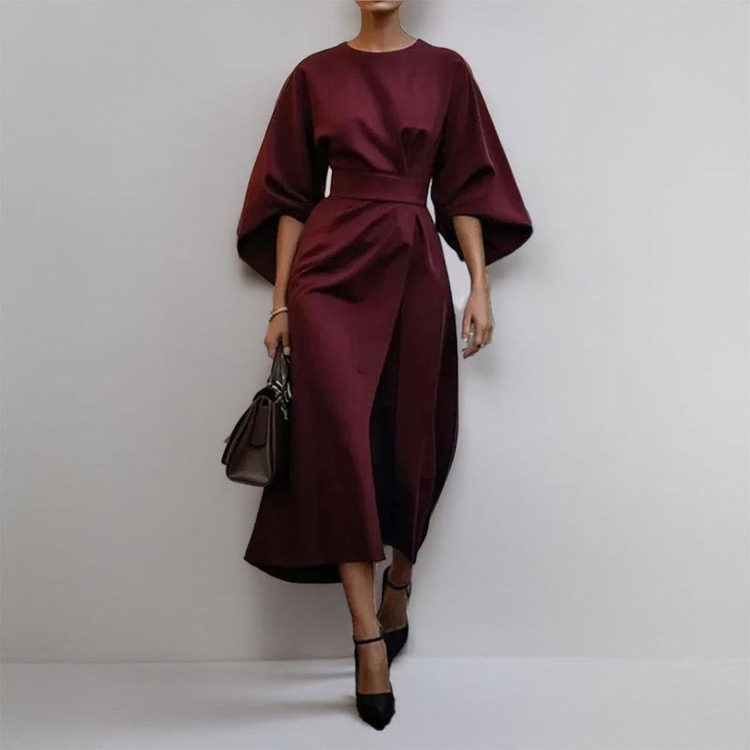 Minoli - Abito lungo Con Maniche a Kimono