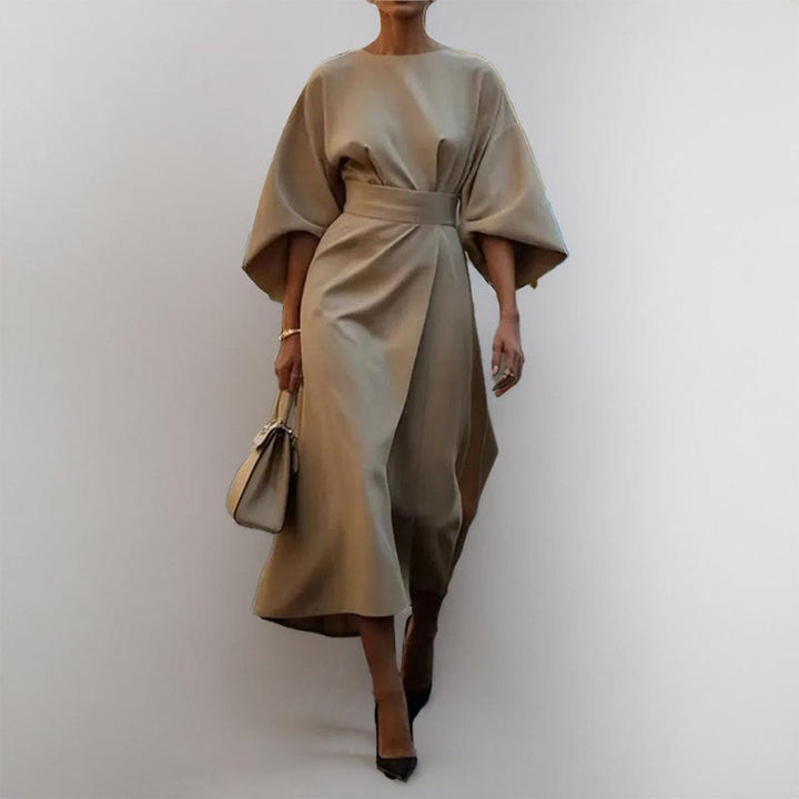 Minoli - Abito lungo Con Maniche a Kimono