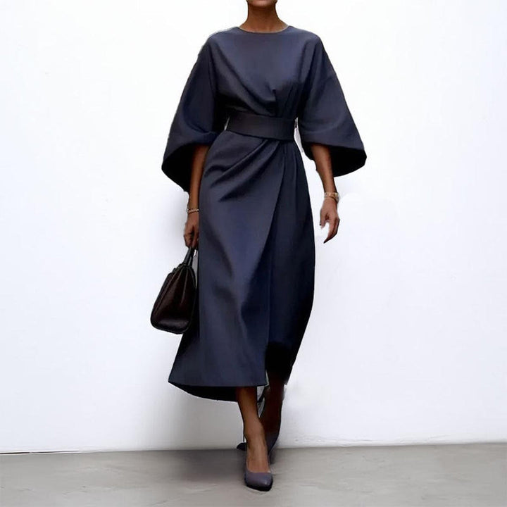 Minoli - Abito lungo Con Maniche a Kimono