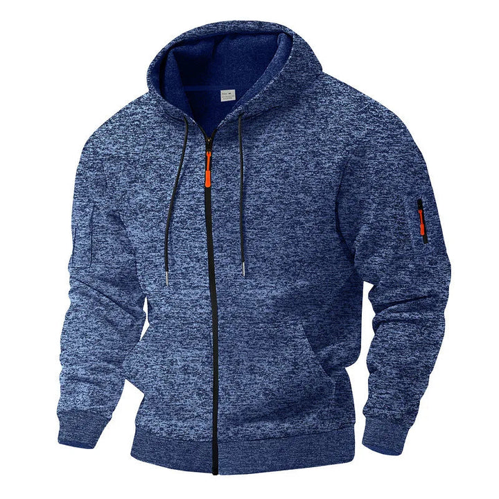 Jesson - Giacca Elegante In Pile Con Cappuccio