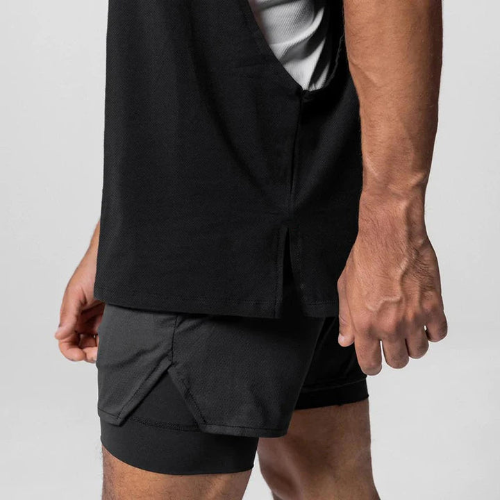 Julius – Gilet Girocollo Con Laterale Aperto