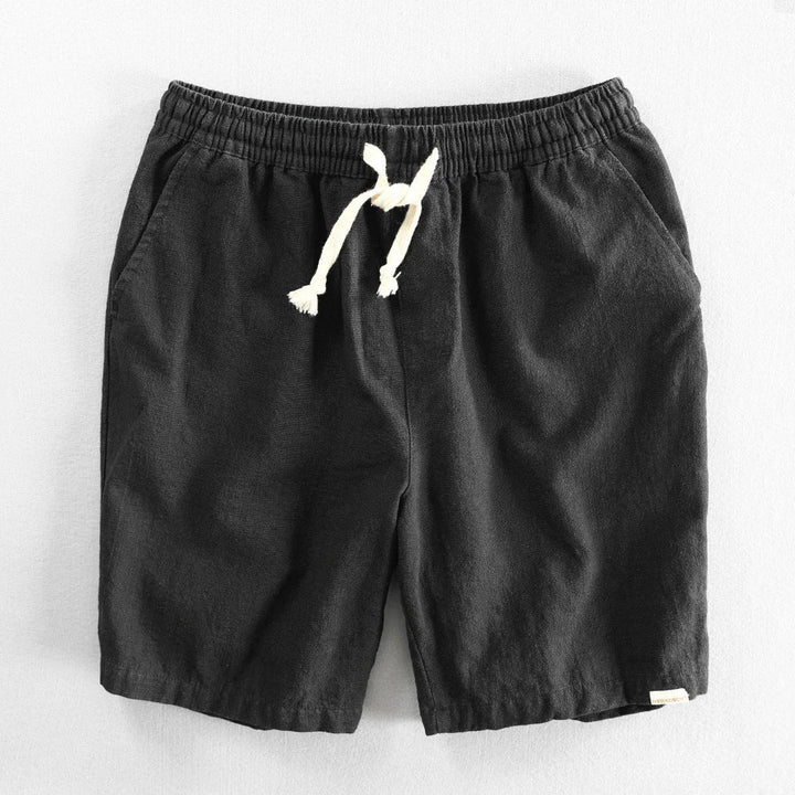 Leo - Pantaloncini Casuale In Lino
