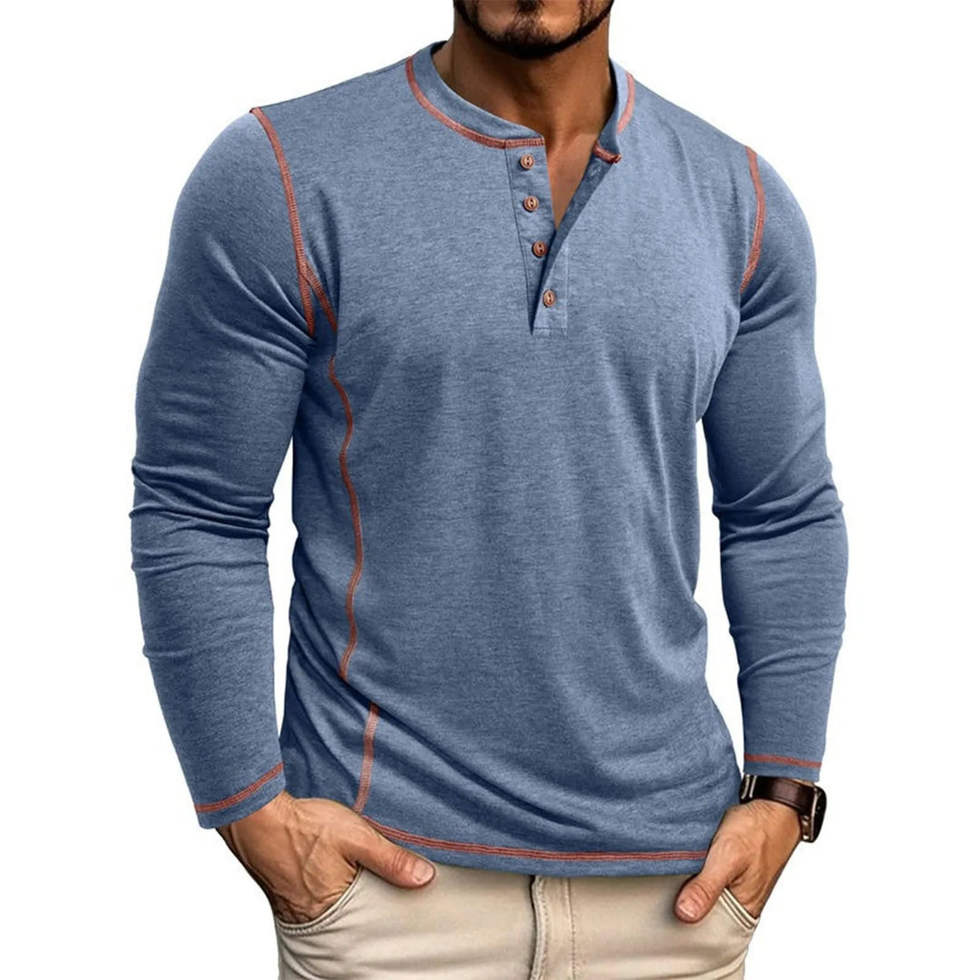 Chuck - Maglietta Casual a Maniche Lunghe