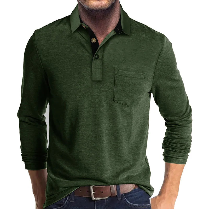 Romualdas - Camicia Elegante a Maniche Lunghe
