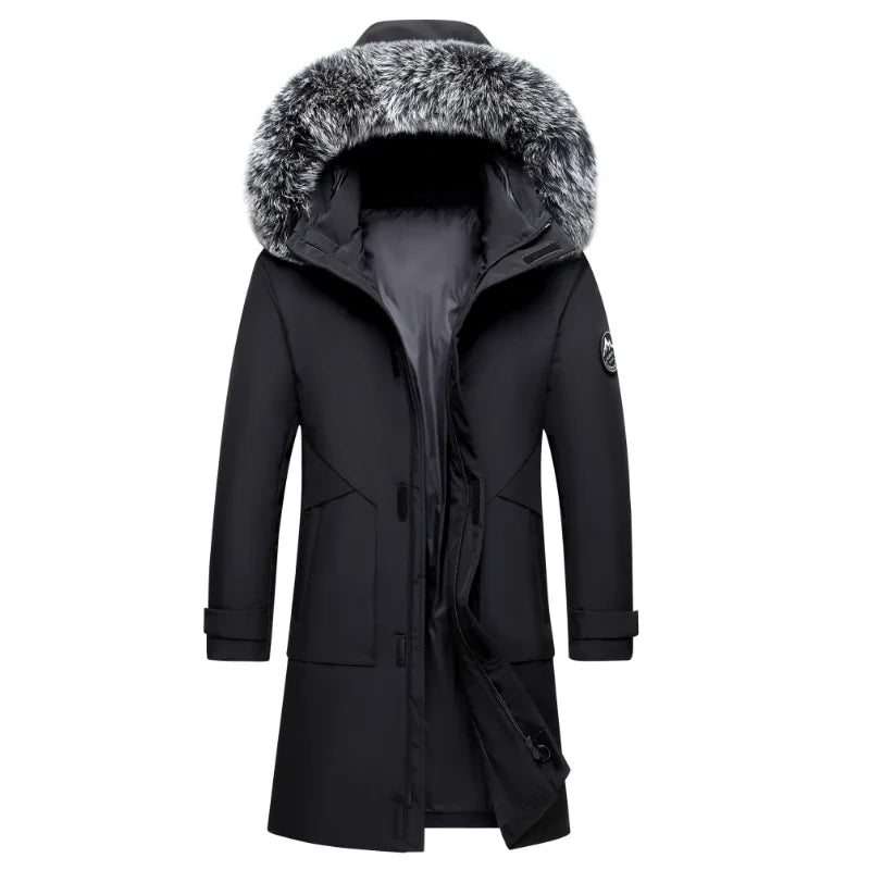 Eyal - Elegante Parka Bouclier a Maniche Lunghe
