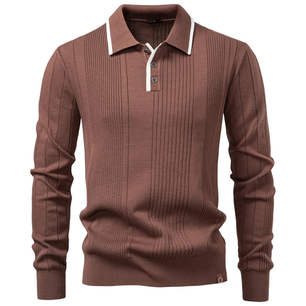 Borcho - Polo Invernale a Maniche Lunghe